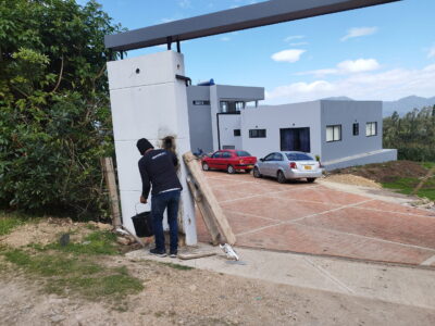 Adecuacion placa de calle