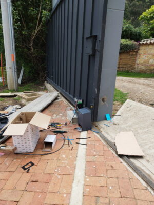 Vista frontal adecuacion y motor